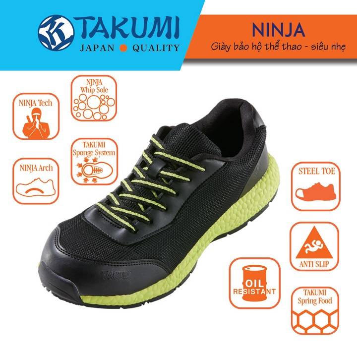 giày bảo hộ takumi ninja