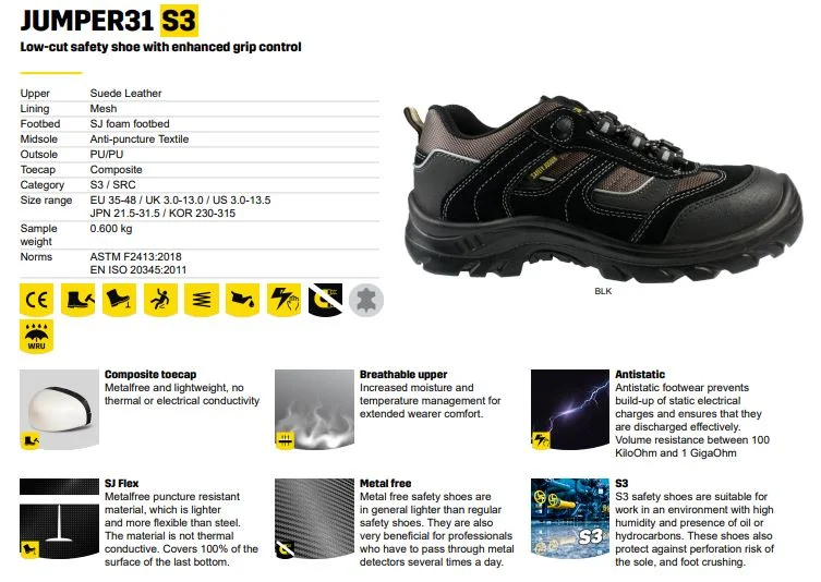 Giày Bảo Hộ Safety Jogger Jumper