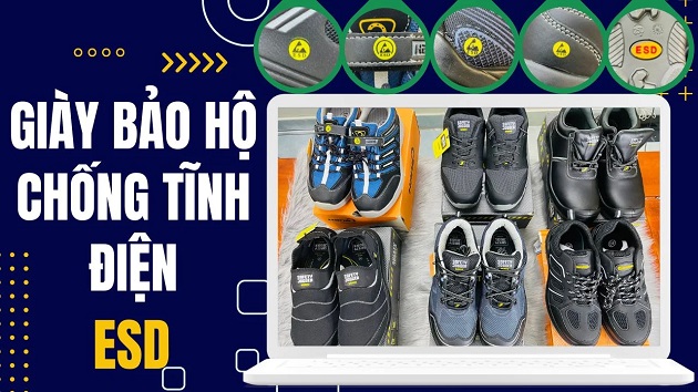 giày bảo hộ chống tĩnh điện
